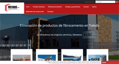 Desktop Screenshot of mabe-sa.es